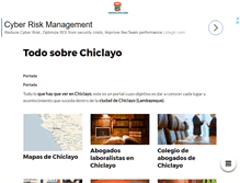 Tablet Screenshot of enchiclayo.com